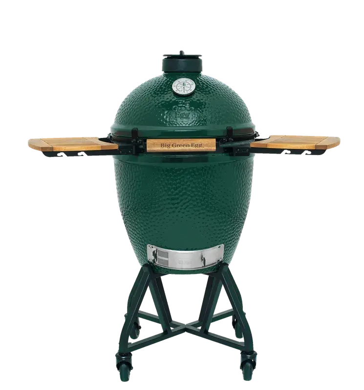 BIG GREEN EGG LARGE СЪС СТОЙКА И МАСИЧКИ